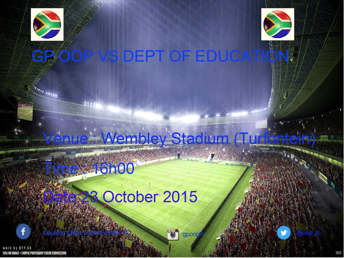 oop_fc's tweet image. Today is dee day...With your support the boys can do it.