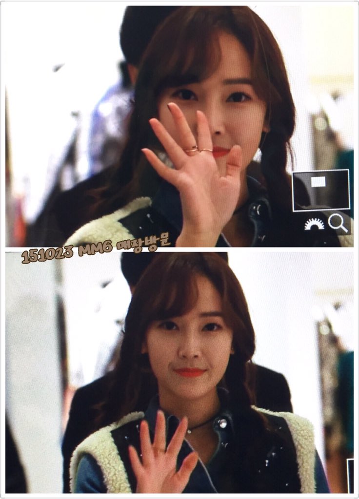 [PIC][23-10-2015]Jessica tham dự sự kiện của thương hiệu "MM6" vào chiều nay CR_QYkYUsAEqpEF
