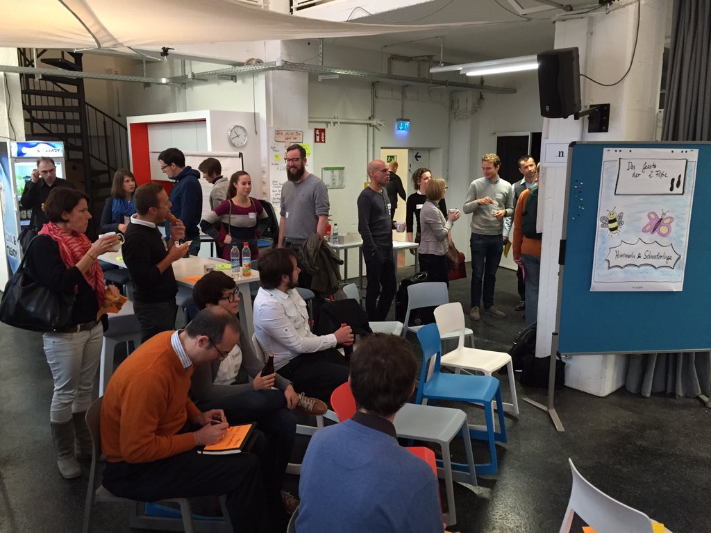 beyondagilecamp's tweet image. Sessionplanung auf dem #beyondagilecamp