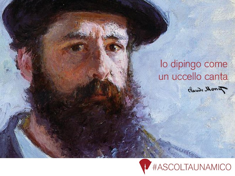 #ClaudeMonet. 