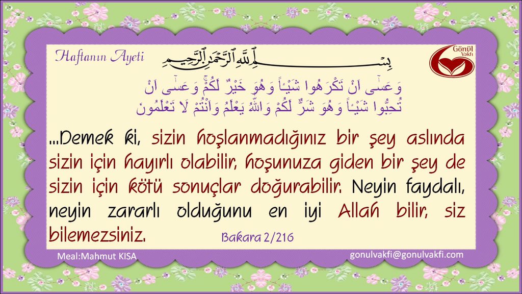 Aşure Günümüz ve Cumamız mübarek olsun