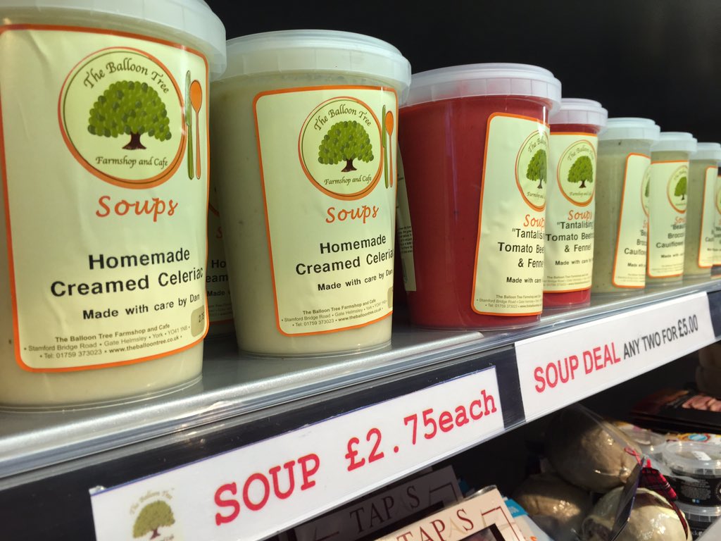 With the winter nights drawing in why not treat your self to a #homemade @balloontree #soup.