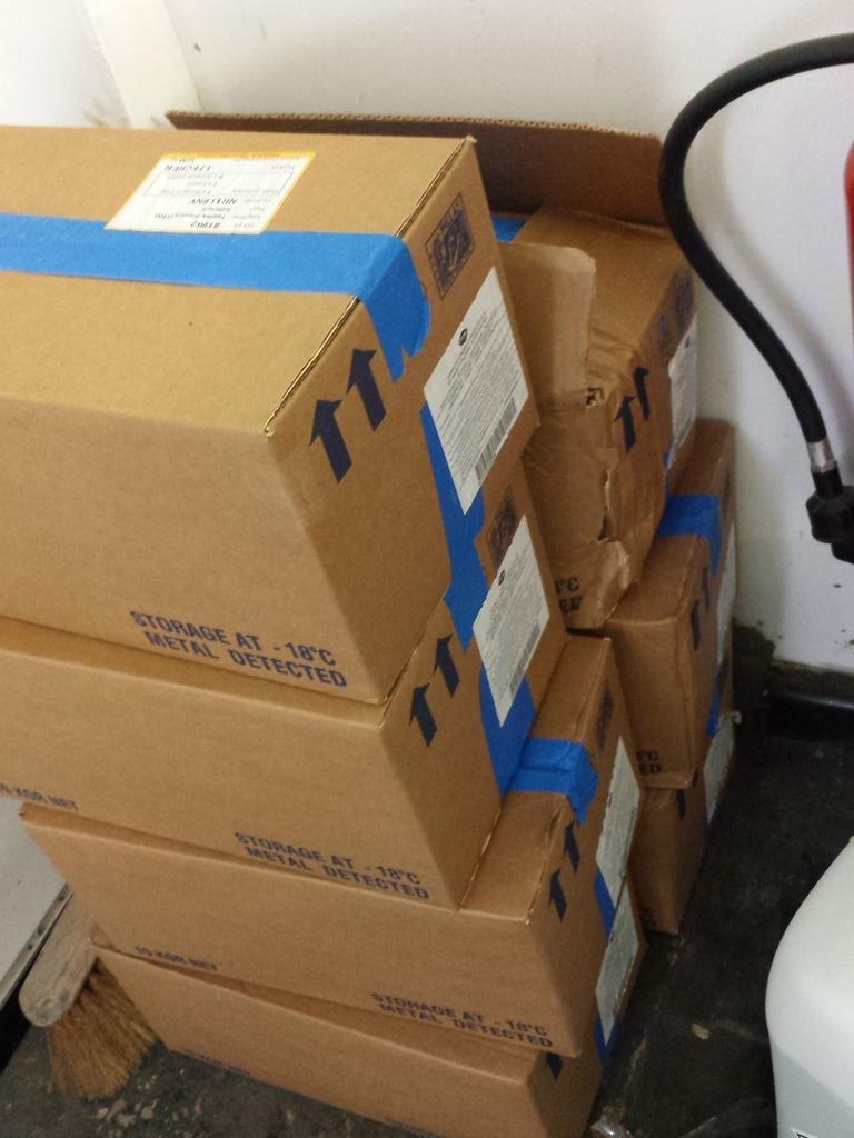 Many cherries have just arrived for the next stage of my lambic style beer experiment...