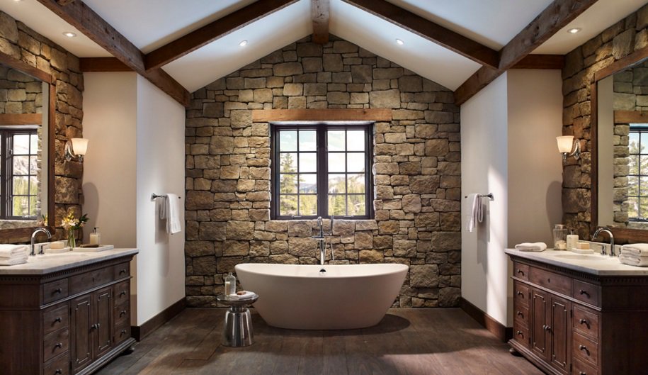 Trend Alert: Rustic interiors with a modern twist are making a huge comeback in 2016!
Via: Eldorado Stone
#DMV #rt