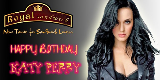 Happy Birthday Katy Perry   