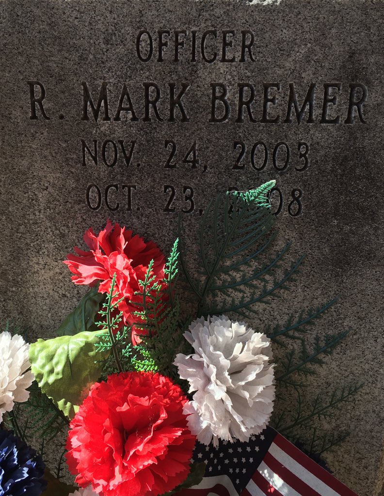 Fred_MD_Police's tweet image. Rest In Peace Ofc Bremer.  We miss you. End of watch Oct 23, 2008