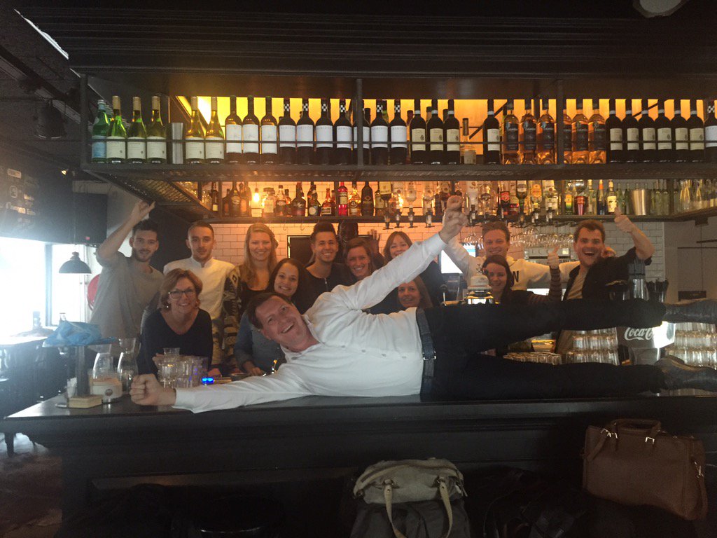 Was vanmorgen knallen met het super enthousiaste team van <a href="/DeHofnar/">De Hofnar</a> in #Vlaardingen #BAMBAMBAM