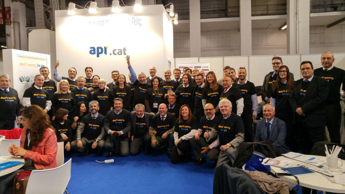 apicatalunya's tweet image. ¡Ven a participar con nosotros en el #BMP2015 #DontWorryBeApi!