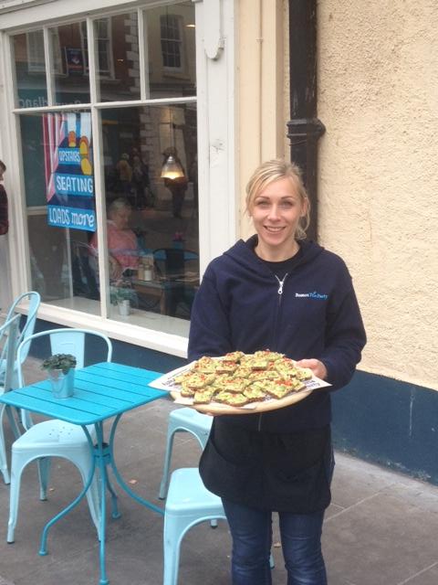 jamesbell_worc's tweet photo. @BTPcafes #worcester giving out free samples. More to come next week! #offersworc https://t.co/Or4wXFvj44
