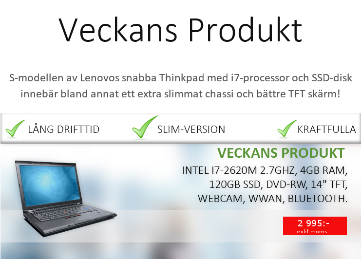 Capteamab's tweet photo. Fredags klippet Lenovo I7 med SSD ! för endast 2995 kr exkl moms http://t.co/hIJtvMu0m1