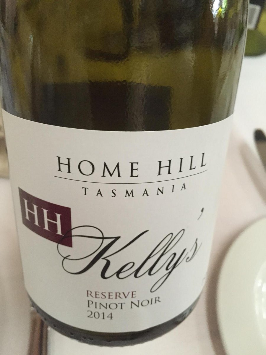 Congratulations <a href="/homehillwines/">Home Hill Winery</a>! 2014 Reserve Pinot Noir wins #JimmyWatson trophy. #pinotnoir #wine #tasmania