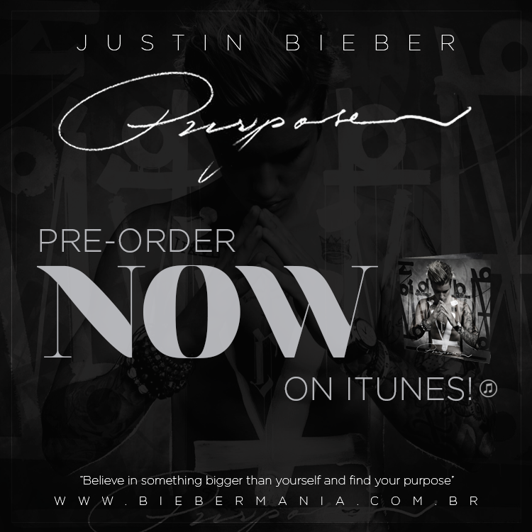 biebersmaniabr's tweet photo. Pre-order now the Justin's new album "Purpose"!

http://t.co/AYScT36Gf2 

#PreOrderPURPOSE http://t.co/tI683A3i4l