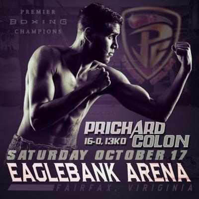 <a href="/PrichardColon/">TeamDiggetColón</a> 16-0 fights this Saturday 4pm on NBC! "Watch it"👊😎
