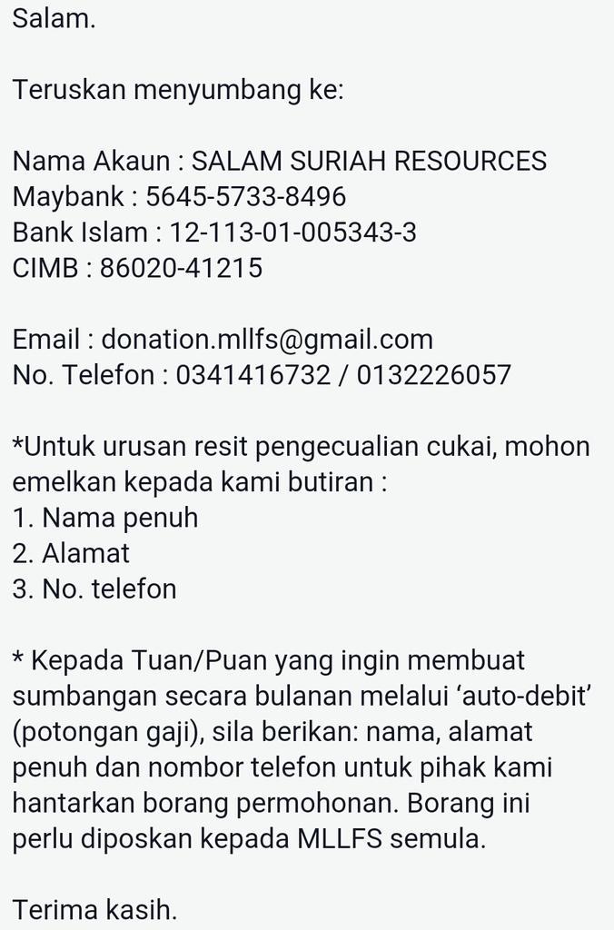 Hopes For Syrians On Twitter Tuan Tuan Dan Puan Puan Yang