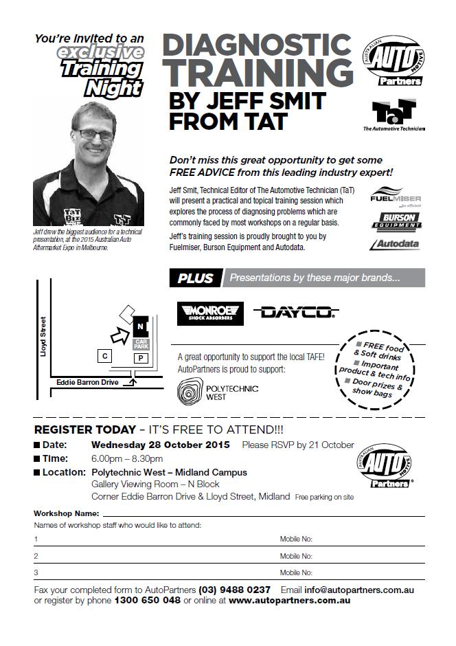 AutoPartners's tweet image. Next up is Midland! We'll be at @PolytechnicWest Midland on October 28th! eepurl.com/bCkrdX