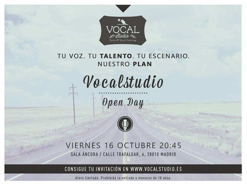 AncoraMadrid's tweet photo. Hoy a partir de las 18.30h, primer "Open Day de Vocalstudio Academy" encabezado por Ro Llamazares. 
#AncoraMadrid http://t.co/WTNeJkPoAL