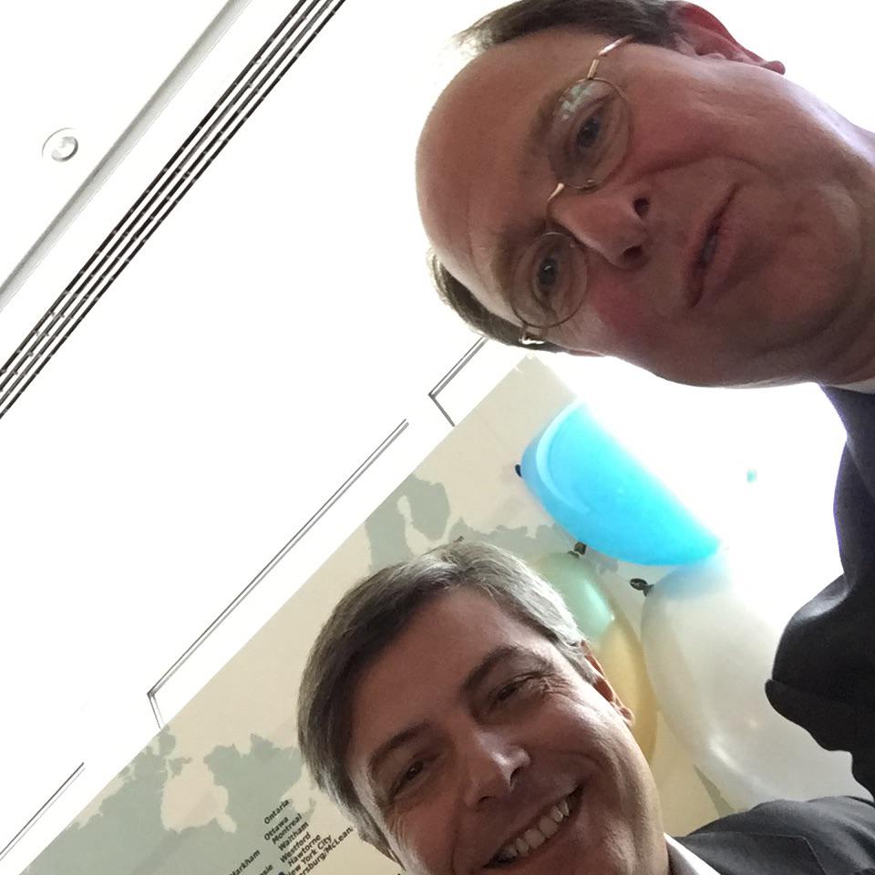 YvoDonders's tweet image. @CarloBonalume #IBMClientCenter #IBMCCAms selfi Carlo and Yvo @sellersacademy in Brussels