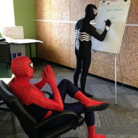 The_Oakk's tweet image. Just a couple of Web Designers... #webdesign
