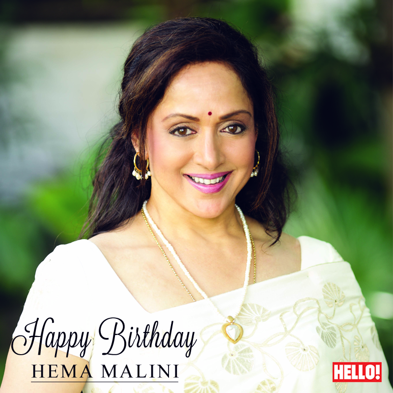 She is bollywood\s most beautiful actress. Team wishes Hema Malini a very Happy Birthday! 