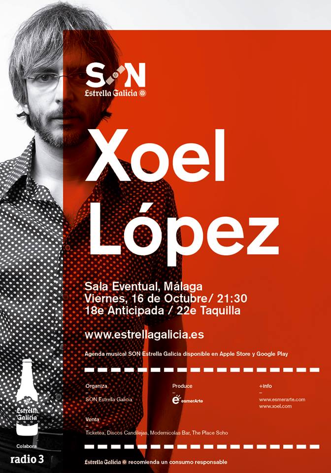 ESTA NOCHE tenemos a <a href="/xoellopez/">Xoel López</a> en <a href="/SalaEventual/">Sala Eventual Music</a> ¿Alguien no se ha enterado aun? ;) @Modernicolas <a href="/malakao/">Malakao.es Málaga</a>