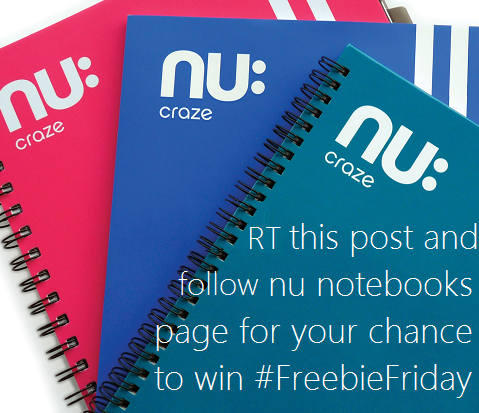 NuNotebooks's tweet image. It's #FreebieFriday! Just follow our page and #RT this post to be entered to win a nu notebook! #comp