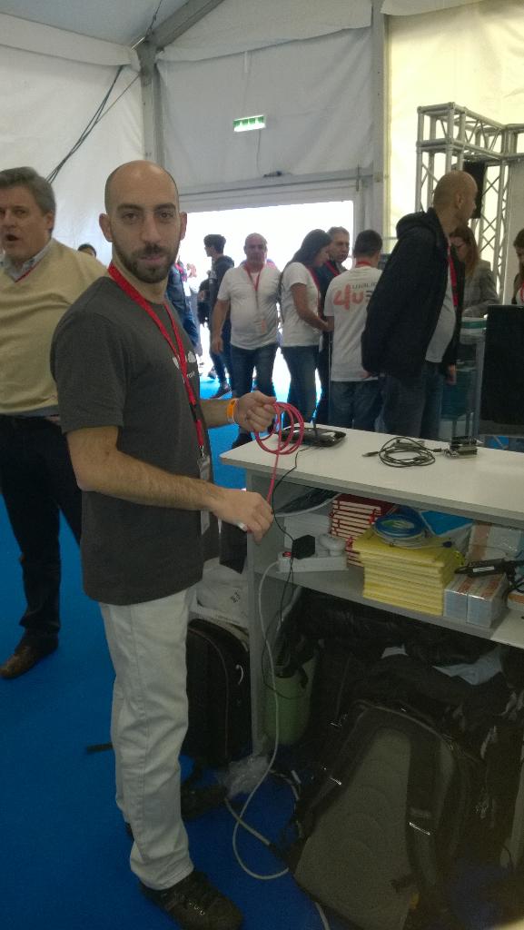 fabrydominici's tweet image. Preparing #sensor2cloud demo for #mfr15