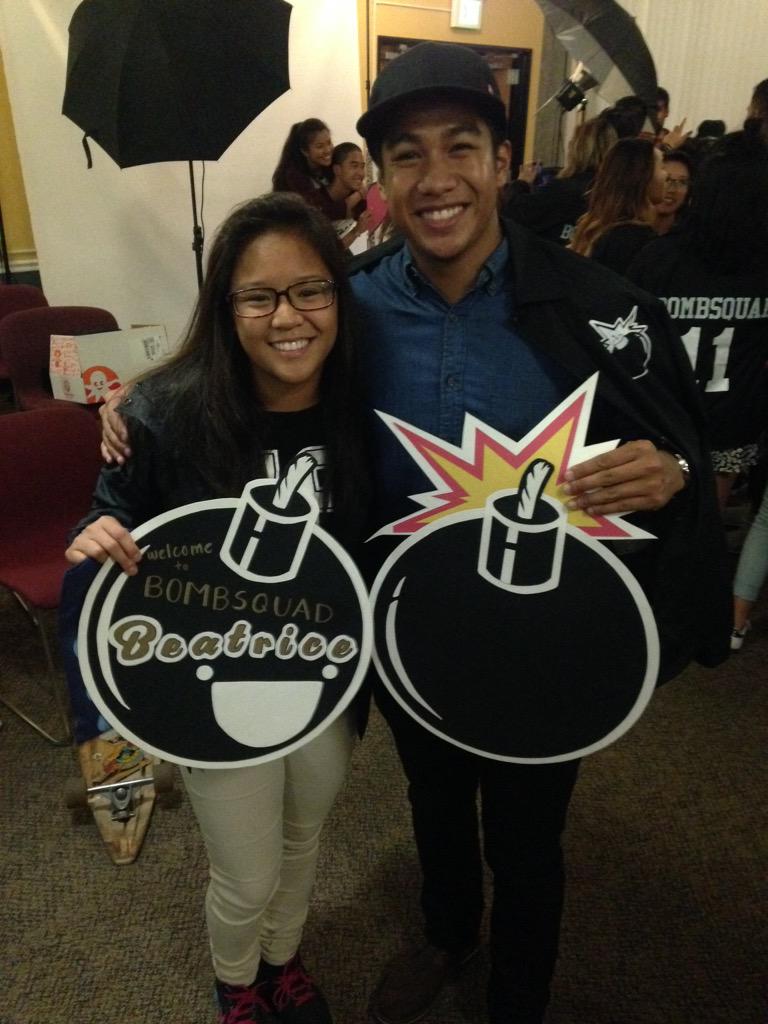 BeaBargas's tweet image. I&apos;ve only met you today but you&apos;re already the best Kuya ever. Thank you for the gifts big! 💣🙏🏽 #pasaofcsueb