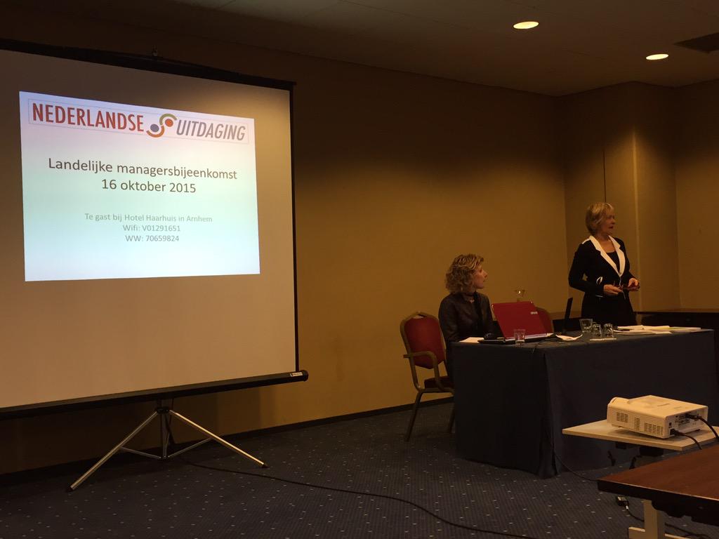 #landelijke managersbijeenkomst <a href="/NLuitdaging/">Nederlandse Uitdaging</a> gestart #mvo #leefkwaliteit