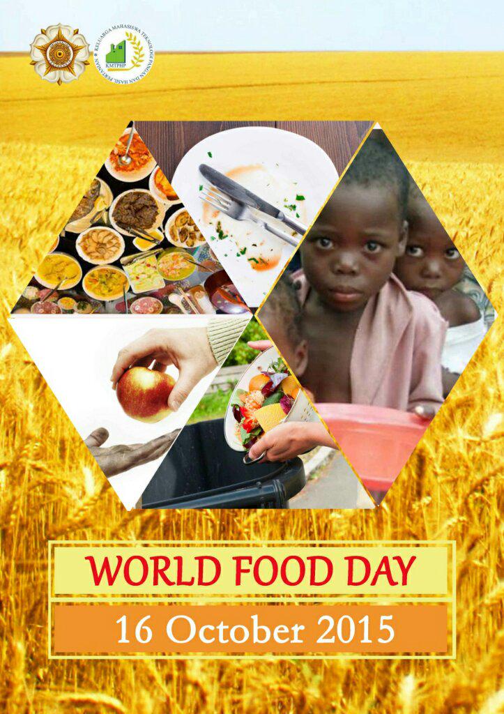 AGRITA_TP's tweet photo. "@kmtphpugm: [Happy World Food Day 2015]

Big thanks for our local farmers who provide our daily meal 😊 http://t.co/it0r50ZVI8"