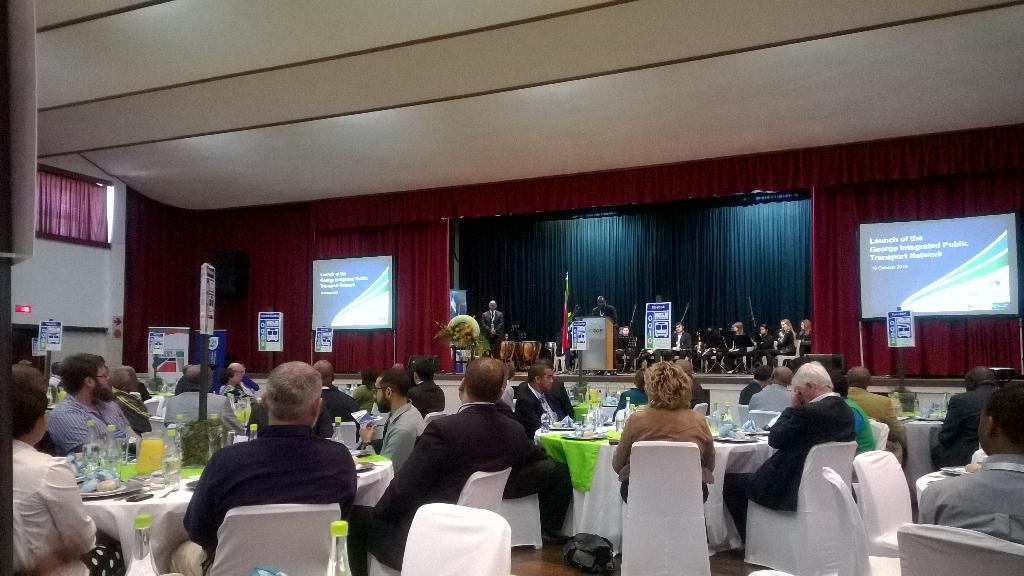 GO GEORGE launches officially today in beautiful George! Premier Zille and MEC Grant