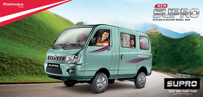 mahindra supro van 8 seater