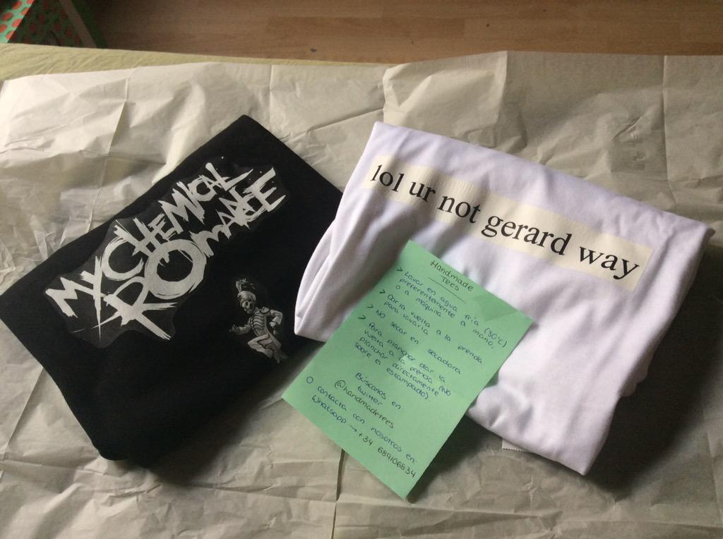 GinevraNell's tweet photo. MUCHÍSIMAS GRACIAS @handmadetees. ME ENCANTAN ❤️❤️ http://t.co/lKpB1cgO2e