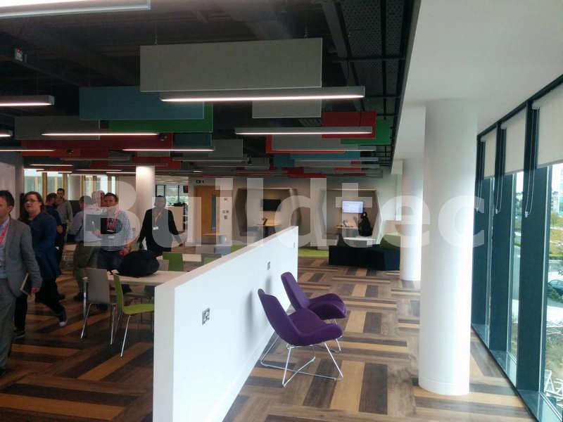 Buildtec's tweet photo. Vertical acoustic baffles at new office fit out in South Dublin.
http://t.co/Zy66RoDrmX http://t.co/IpOdnOPG8c