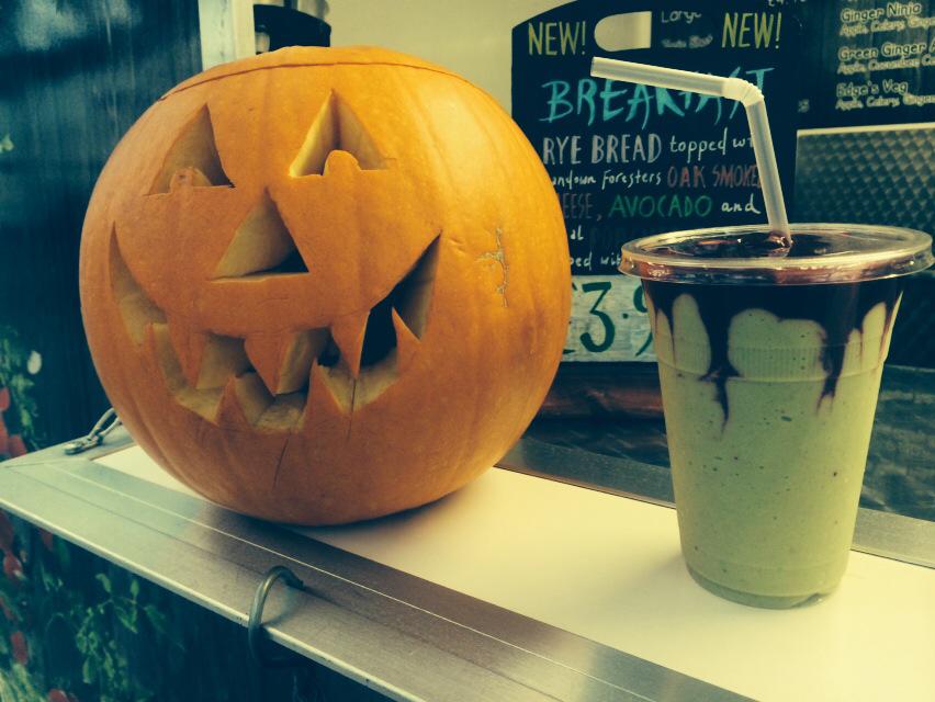 Getting our Halloween on! #weaintafraidofnoghosts
