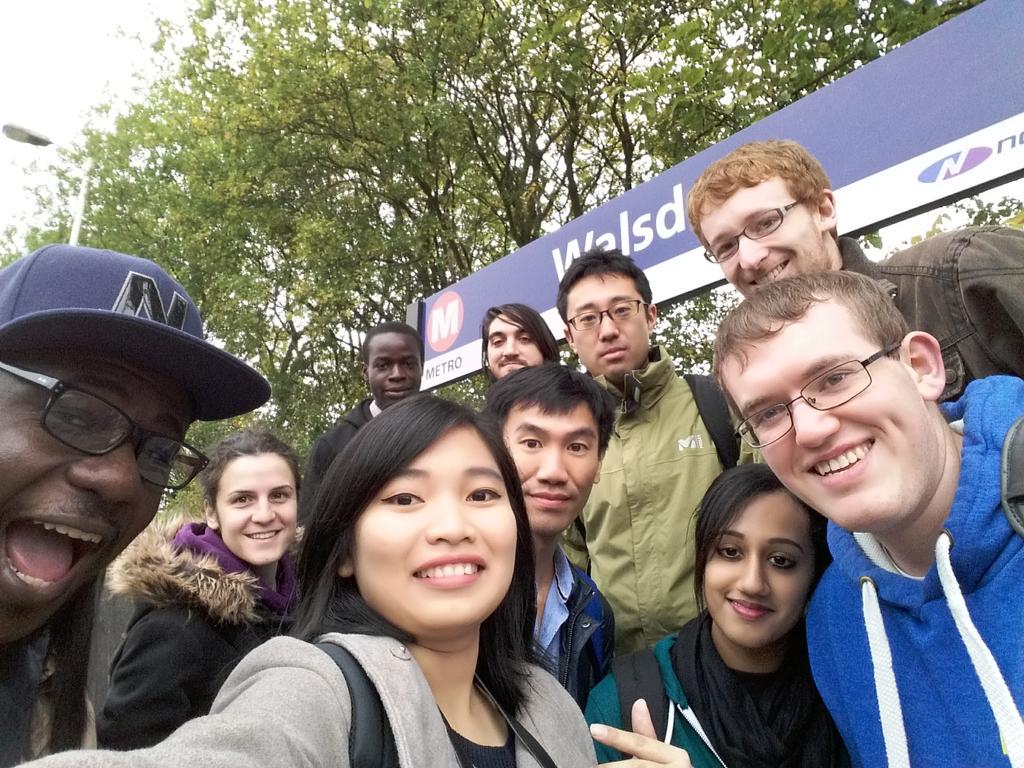 Walsden station.. and we meet another group...😊😊 #ITSmetropoly