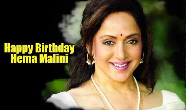 Happy birthday Hema Malini. 