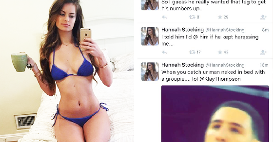 PeopleProjectNS's tweet image. #KlayThompson Gets Called Out After Girlfriend Catches Him Naked with a Groupie goo.gl/z6hxrt