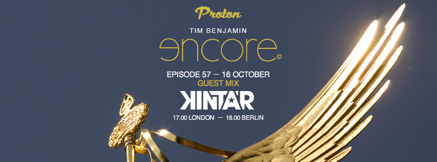 DJKINTAR's tweet image. NOW on @ProtonRadio my special guest mix for #TimBenjamin´s #Encore 
Tune in at protonrad.io/liveNow