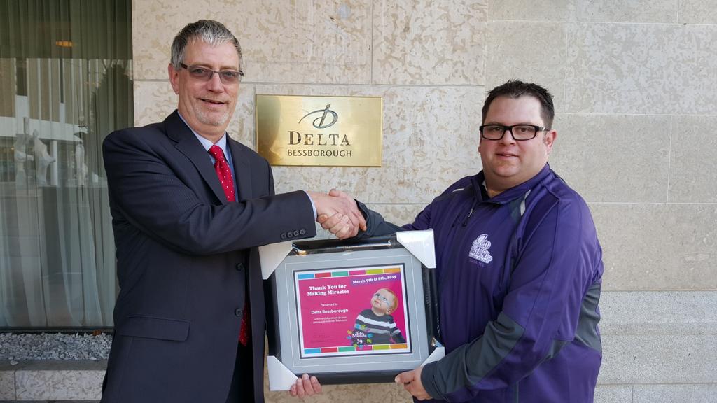Telemiracle's tweet photo. A huge thanks to @DeltaBess for all they did for us in #TM39! @toddrbedore http://t.co/BVl0XgLXj5