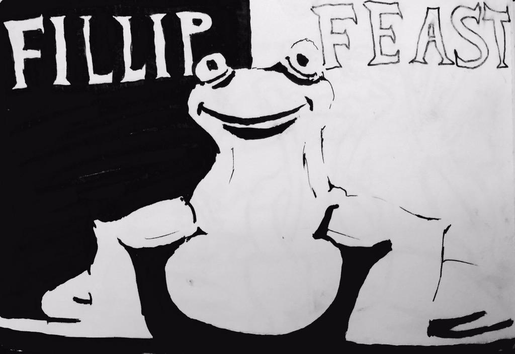 InfiniteCortex's tweet image. Say hello to my sticky tongue! #FillipsFeast #Scarface #inktober2015 #inktober play it now: apple.co/1G3dWBM