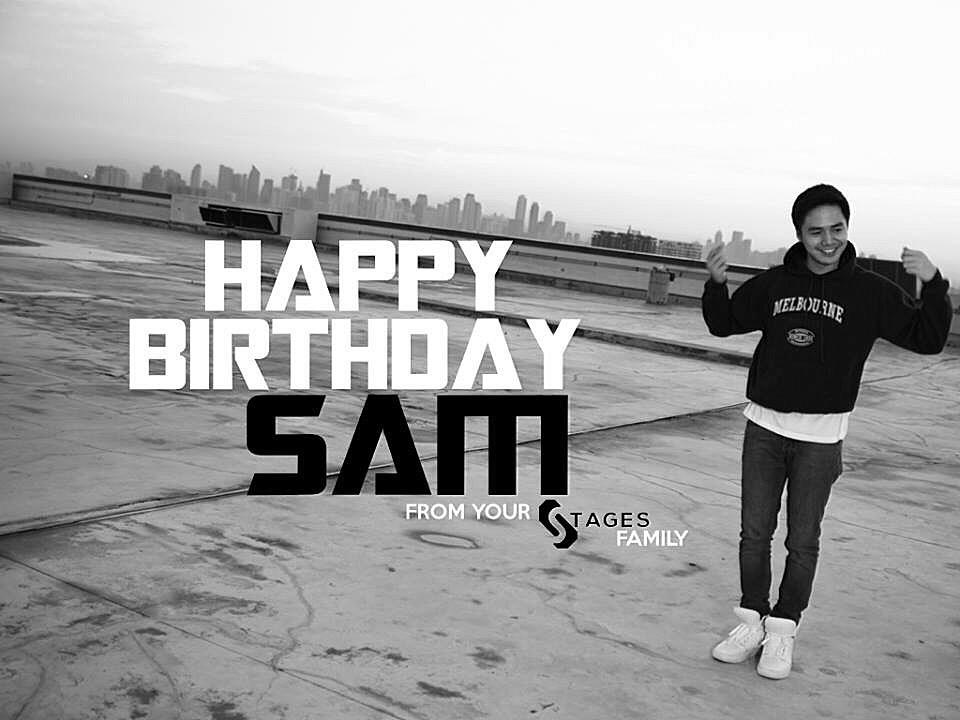 Happy birthday Sam Concepcion 