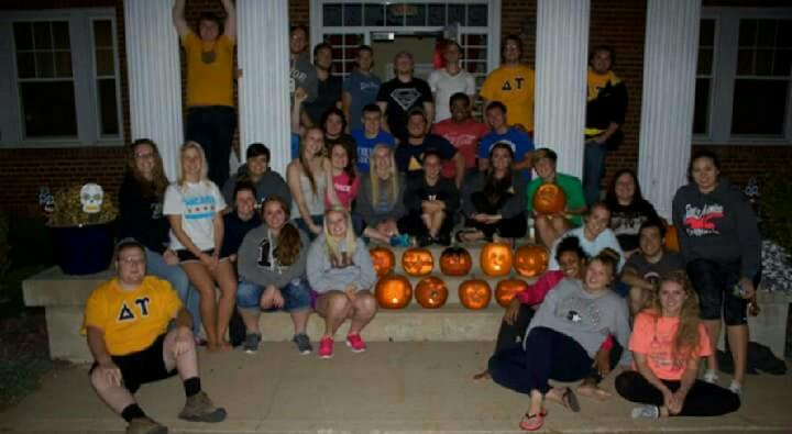 CSCDeltaUpsilon's tweet image. The results of our ΣΣΣ mixer. Many pumpkins died to bring us this good time.