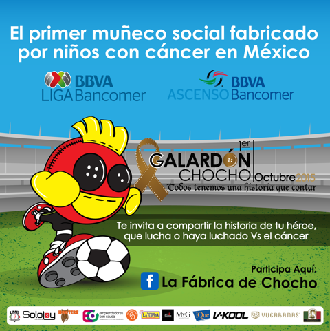 FundacionChocho's tweet photo. ¿Llegaremos a los corazones de millones de fanáticos del #Fútbol? @LIGABancomerMX y @AscensoMX #YosoyChocho y ¿tú? http://t.co/9QWi0vB3Pu