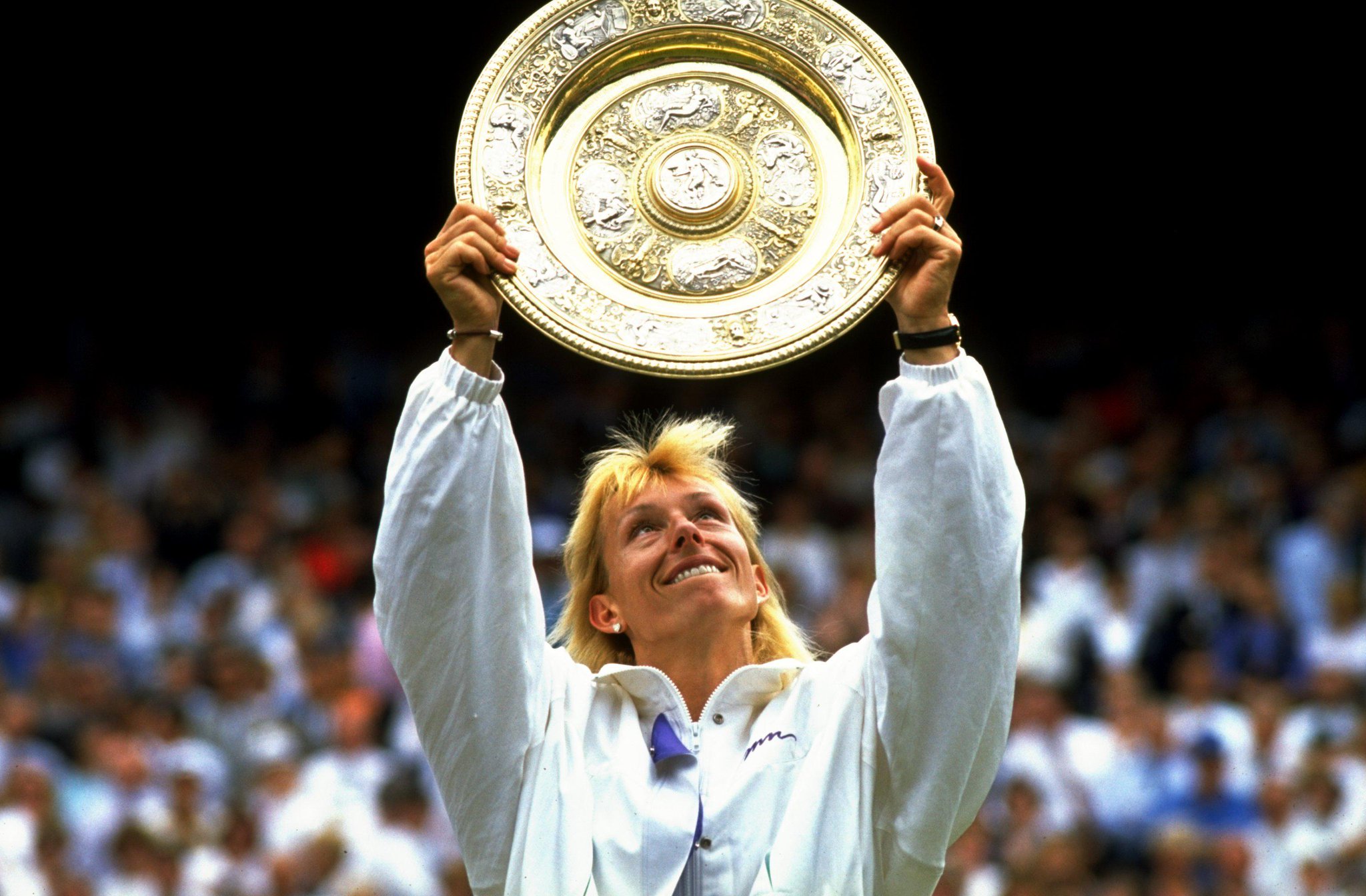 Happy Birthday to tennis legend Navratilova, winner of 9 titles! 