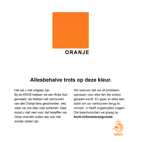 Grappige #inhaker door Boomerang op de #Volkswagen #advertentie.