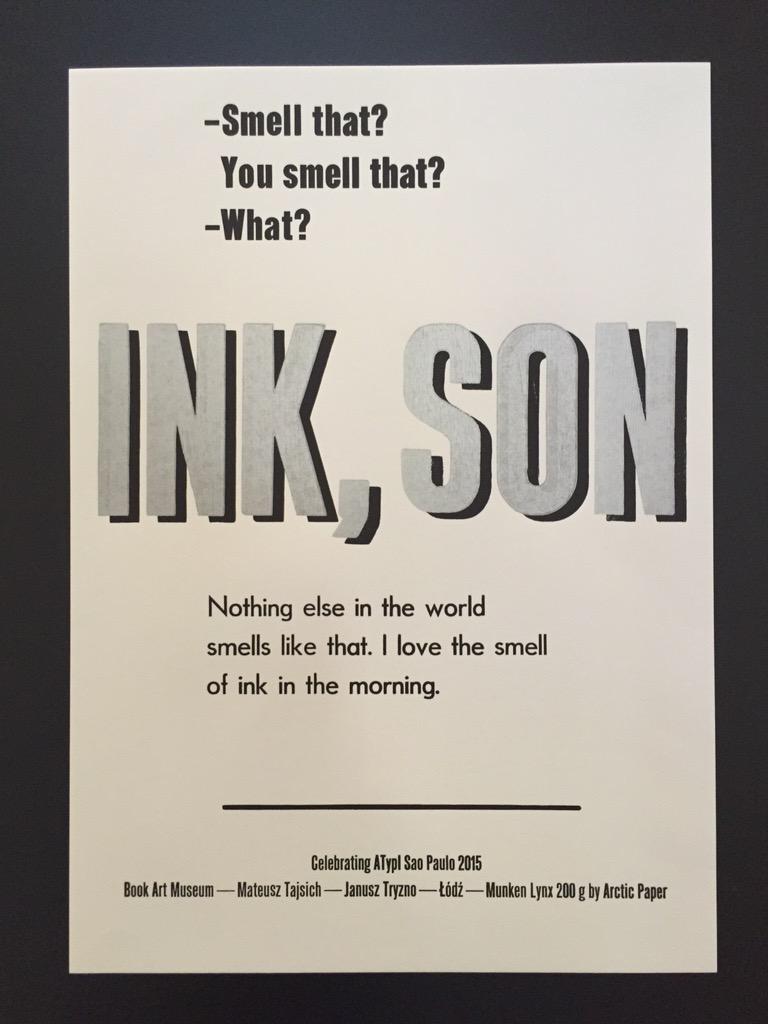 SusanneZippel's tweet image. Great talks beside #ATypI2015 #SaoPaulo