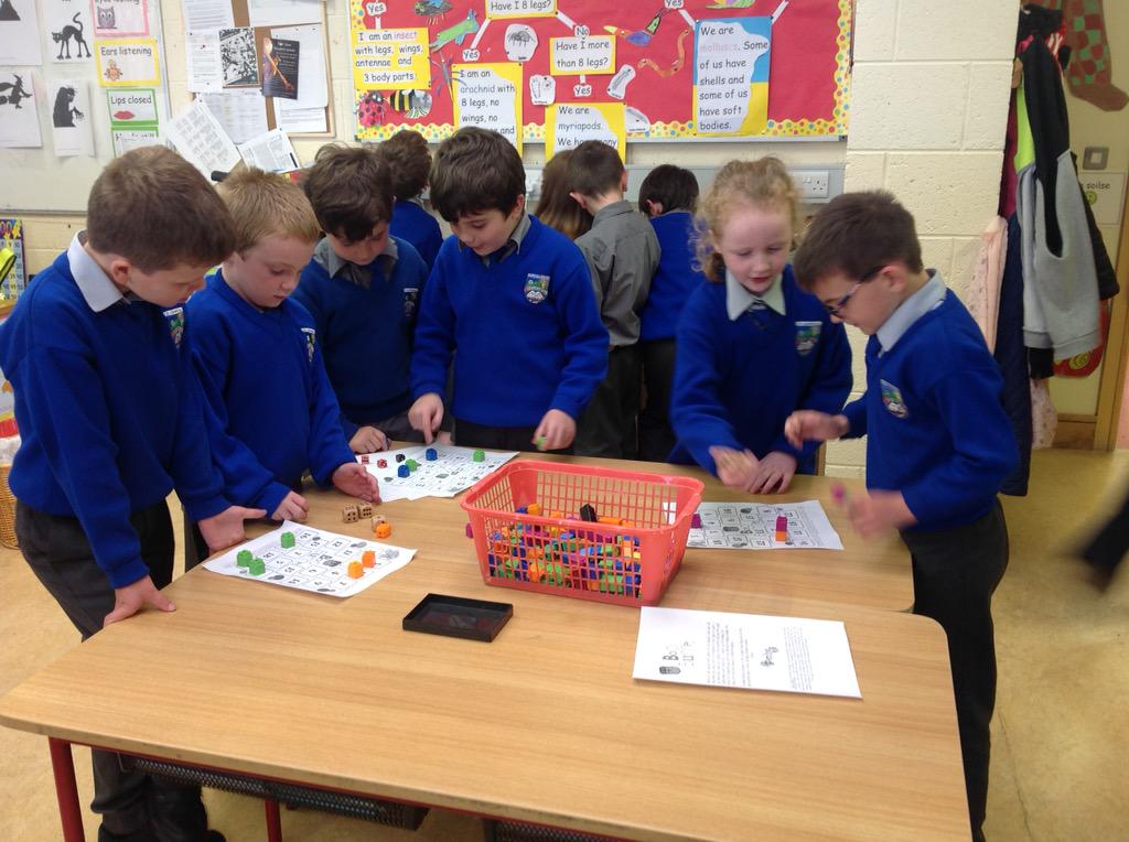 CrubanyNS's tweet photo. Rang a hAon agus Rang a Dó discovering and being creative at their mathematical stations @mathsweek #mathsweek15 http://t.co/68quTlBbnW