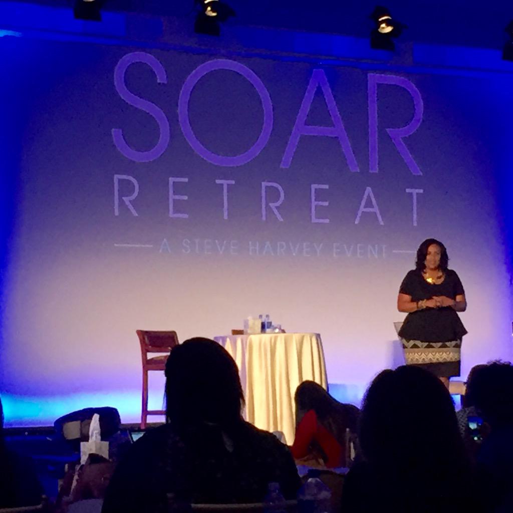 TrendySocialite's tweet image. @doreenrainey at SOAR Retreat by Steve and Marjorie Harvey. #masterlearner #masterclass #soarretreat