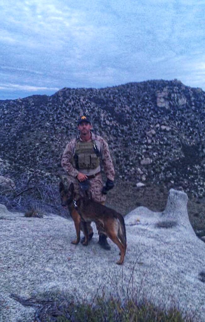 WarriorDogs's tweet image. #FlashbackFriday MPC Barco &amp;amp; WDF founder @mritland training in the mountains east of San Diego.