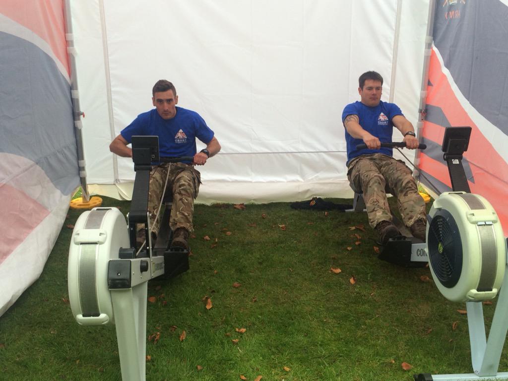 CSDST MdS Pass off Parade Challenge a benchmark of 70.25km rowed in 2hrs30hrs how far can you row?